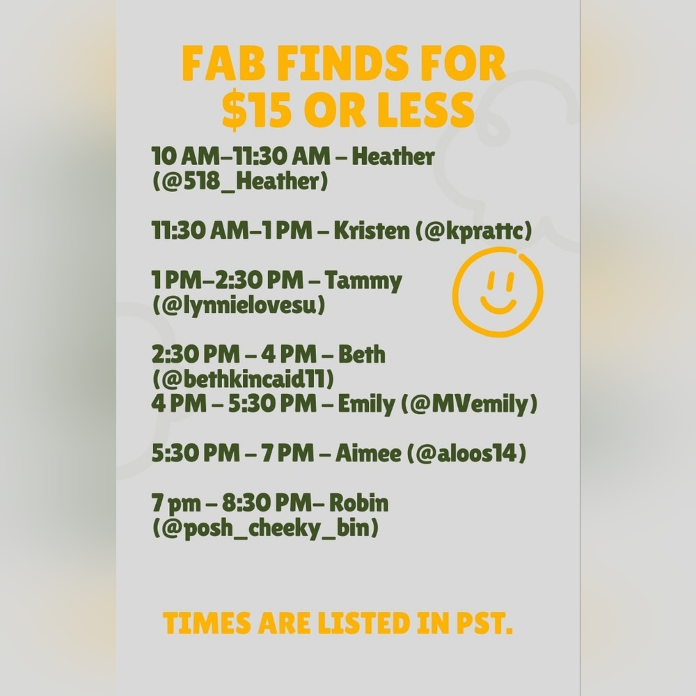 Fab Finds For $15 Or Less Happening Now! - Picture 2 of 2